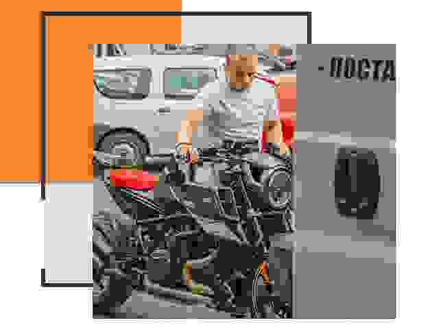 Перевозка мотоцикла по России - Услуги Перевозка-Жлр